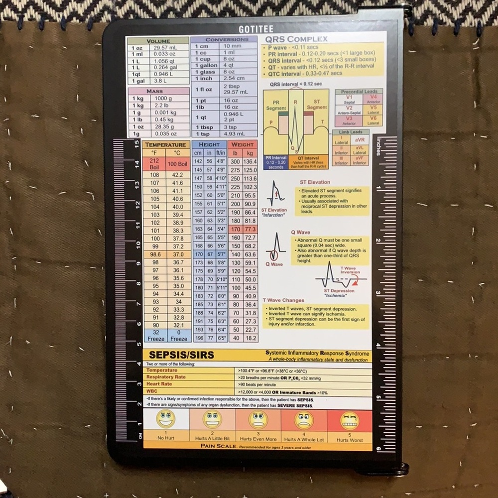 Folding Nursing Clipboard